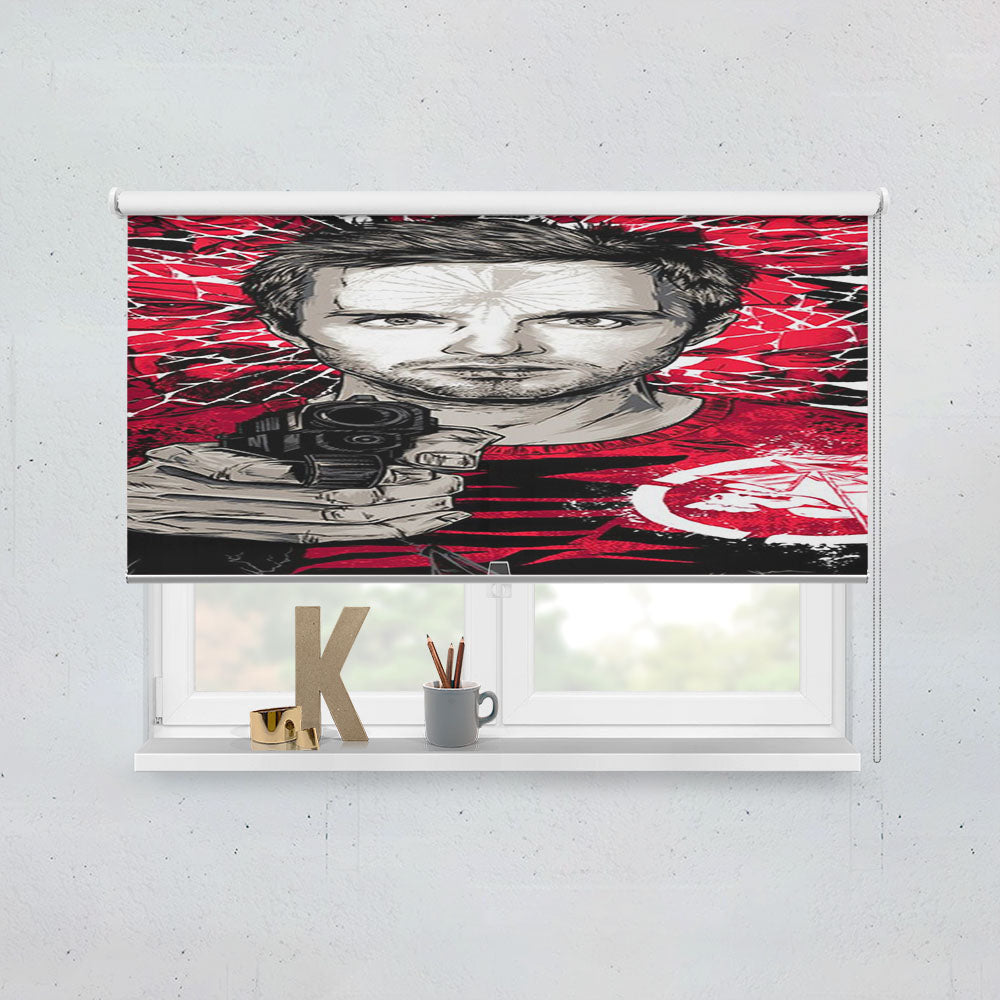 Breaking Bad Pinkman Illustration Window Roller Blinds Shades