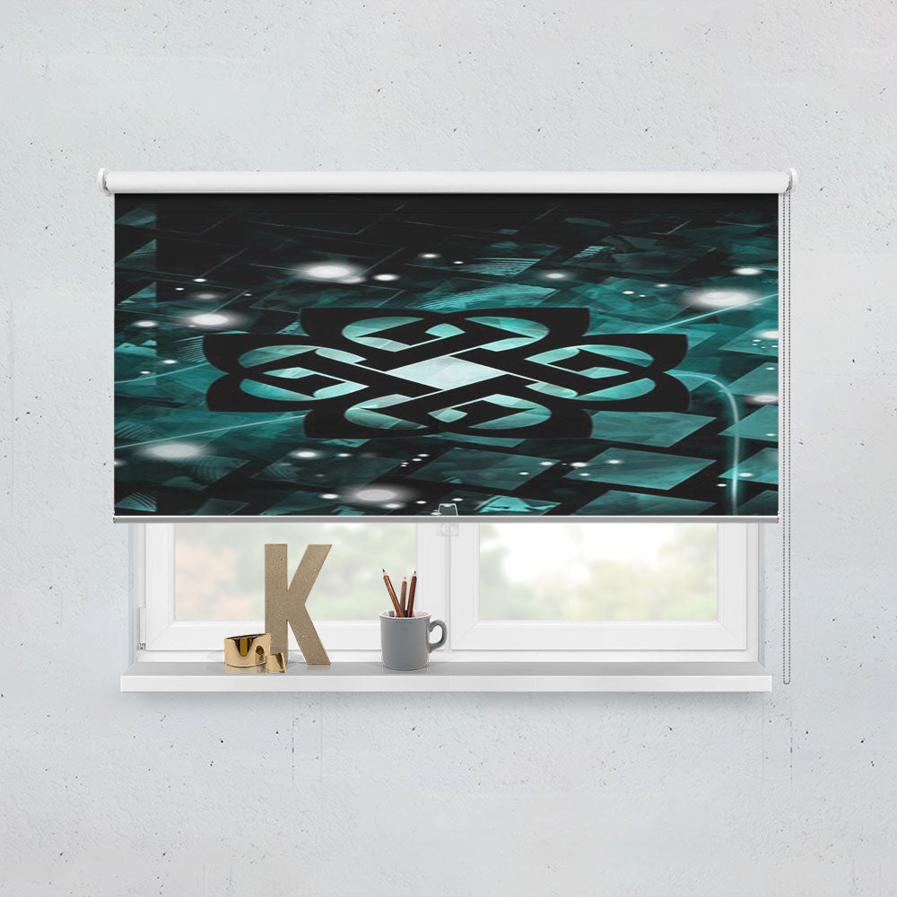 Breaking Benjamin Logo Window Roller Blinds Shades