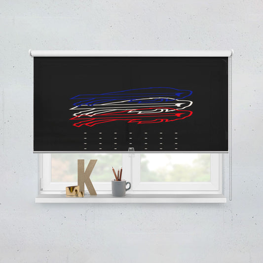 Buffalo Bills Logo 77 Window Roller Blinds Shades