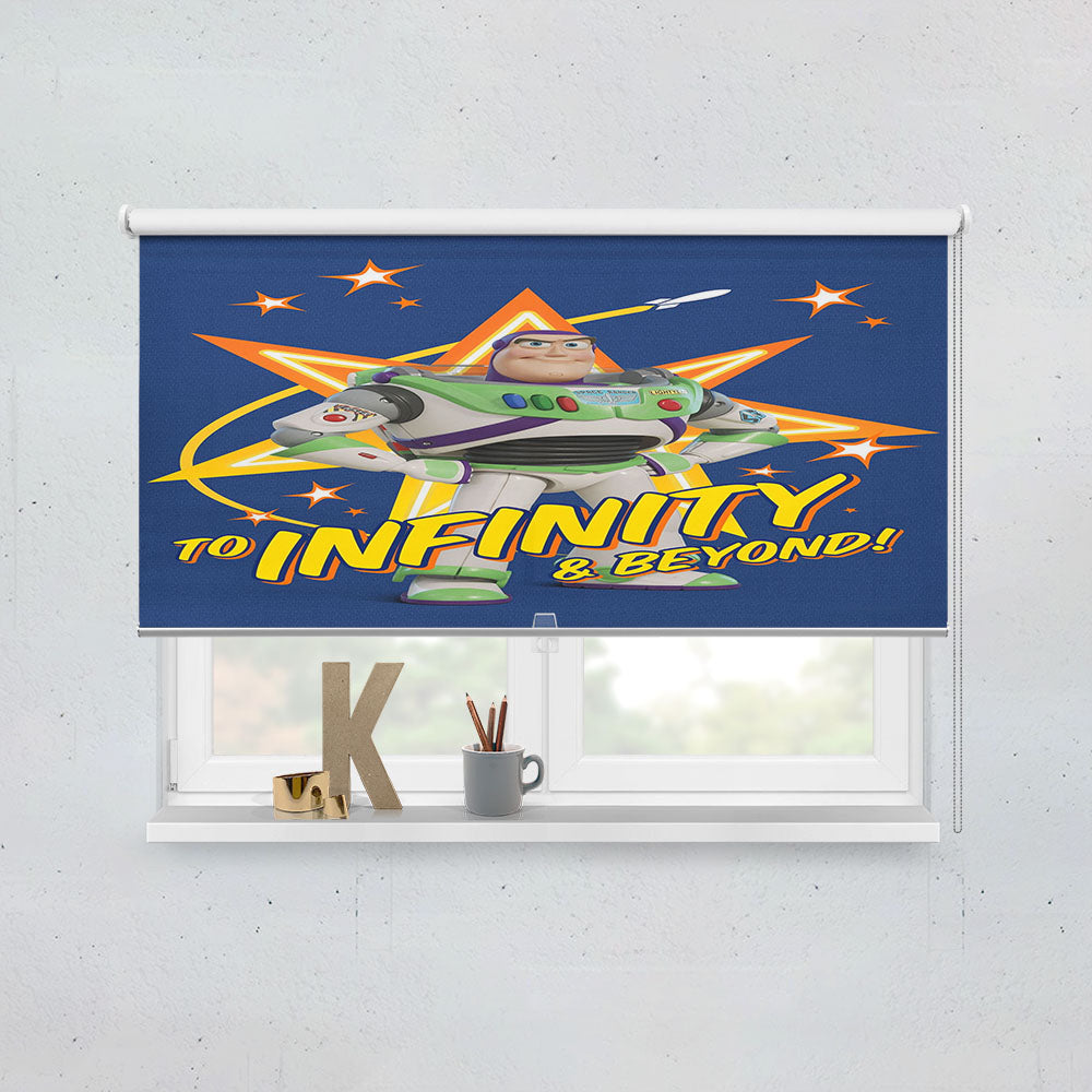Buzz Lightyear Infinity & Beyond Window Roller Blinds Shades