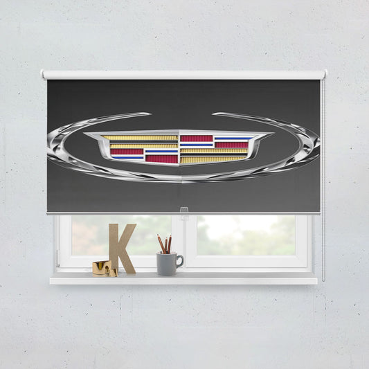Cadillac Car Logo Window Roller Blinds Shades
