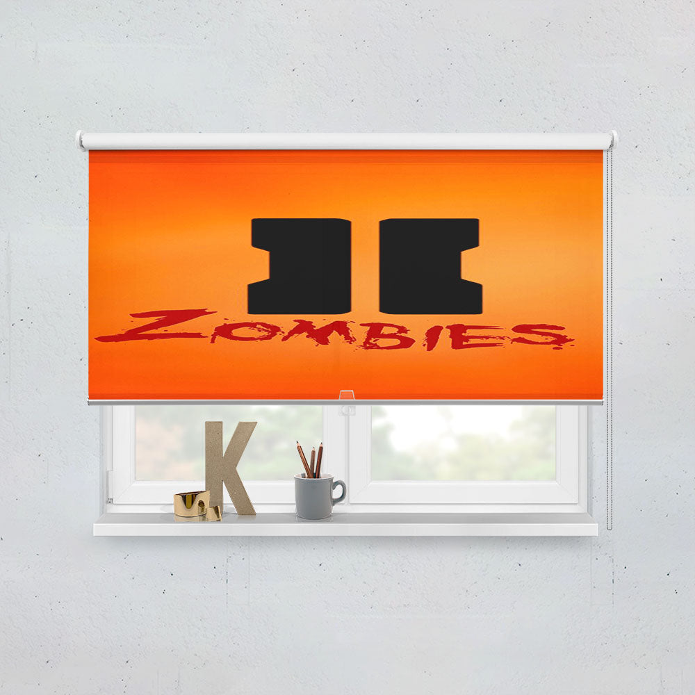Call Of Duty Black Ops 2 Art Zombie Window Roller Blinds Shades