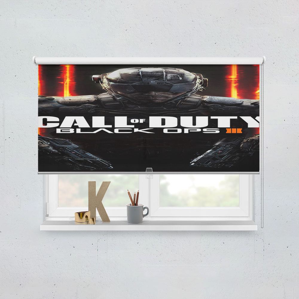 Call Of Duty Black Ops Iii Logo Window Roller Blinds Shades