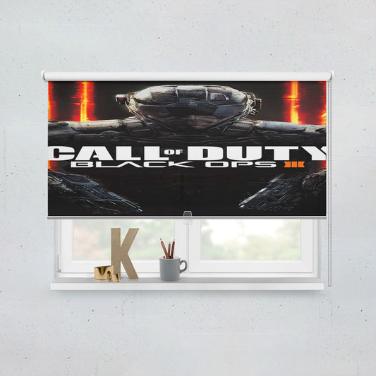 Call Of Duty Black Ops Iii Logo Window Roller Blinds Shades