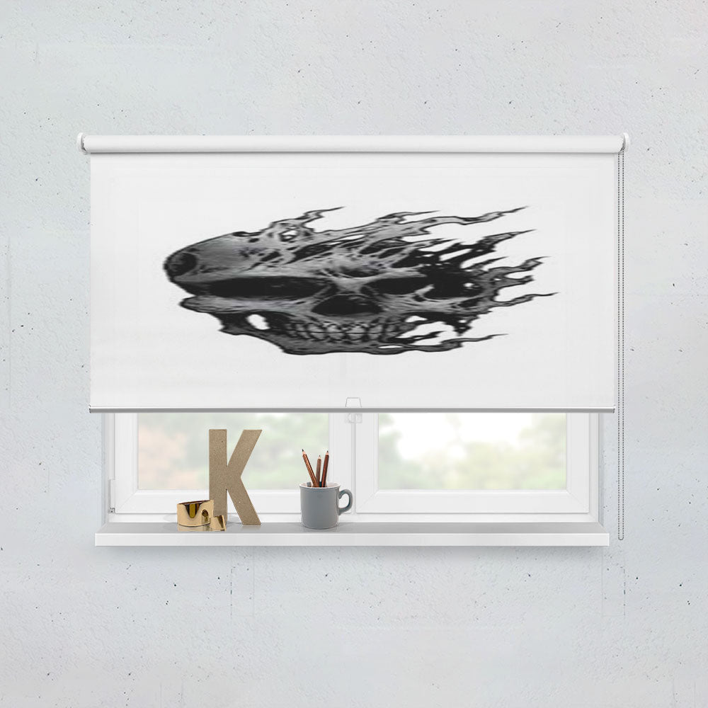 Call Of Duty Ghosts Skull Image Window Roller Blinds Shades