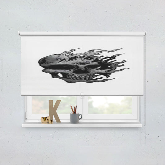 Call Of Duty Ghosts Skull Image Window Roller Blinds Shades