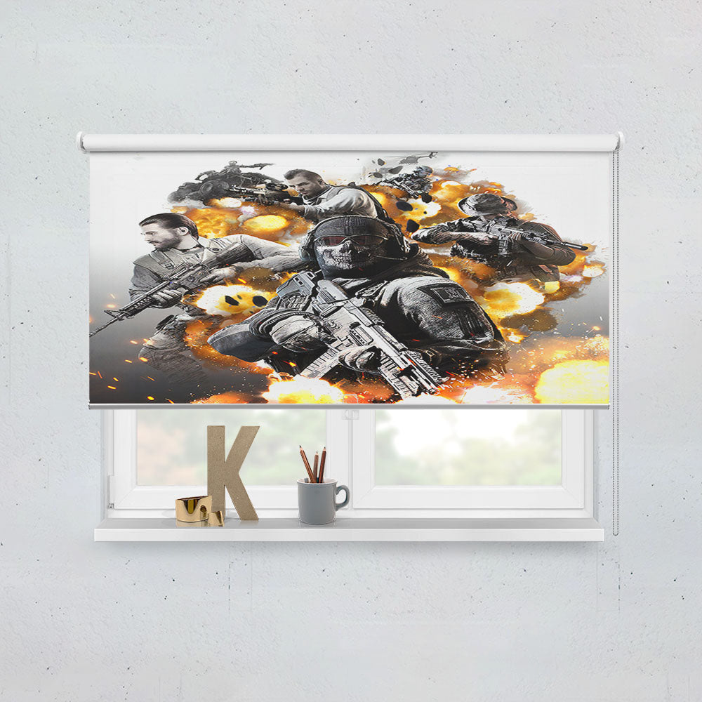 Call Of Duty Mobile All Characters Window Roller Blinds Shades