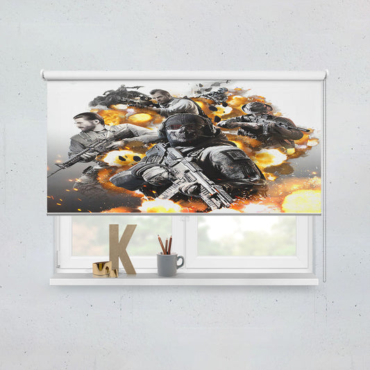 Call Of Duty Mobile All Characters Window Roller Blinds Shades