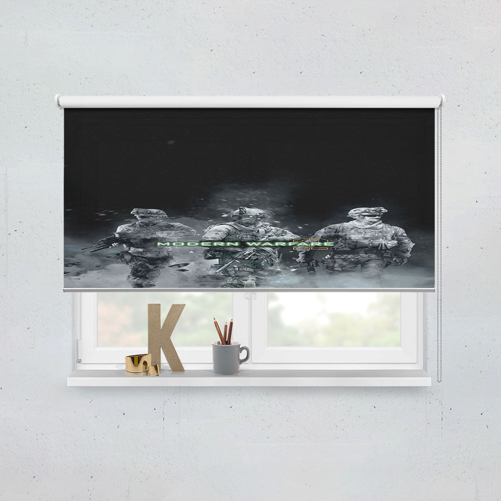 Call Of Duty Modern Warfare At Night Wallpapers Window Roller Blinds Shades