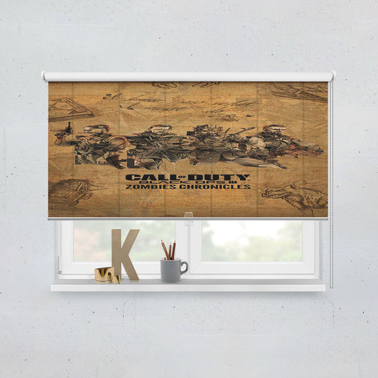 Call Of Duty Zombies Window Roller Blinds Shades
