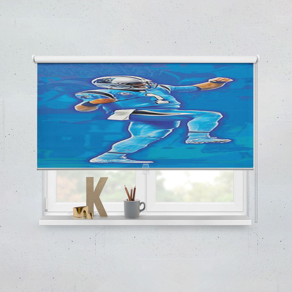 Cam Newton Dab Art 2 Window Roller Blinds Shades