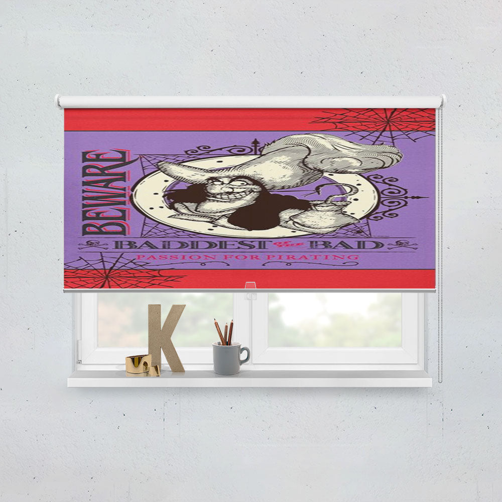 Captain Hook Baddest Of The Bad Window Roller Blinds Shades
