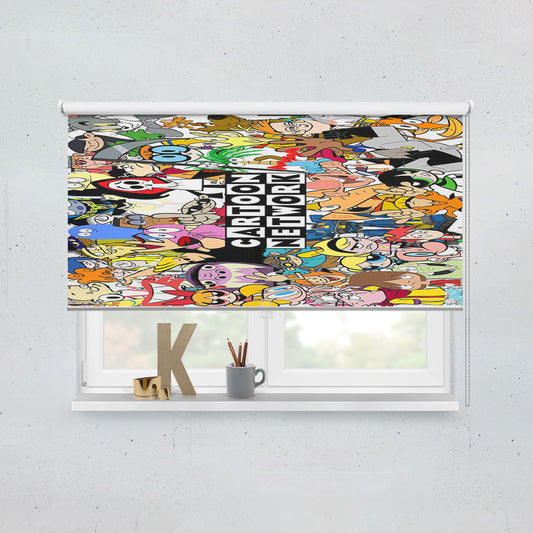 Cartoon Network Series 90  Window Roller Blinds Shades