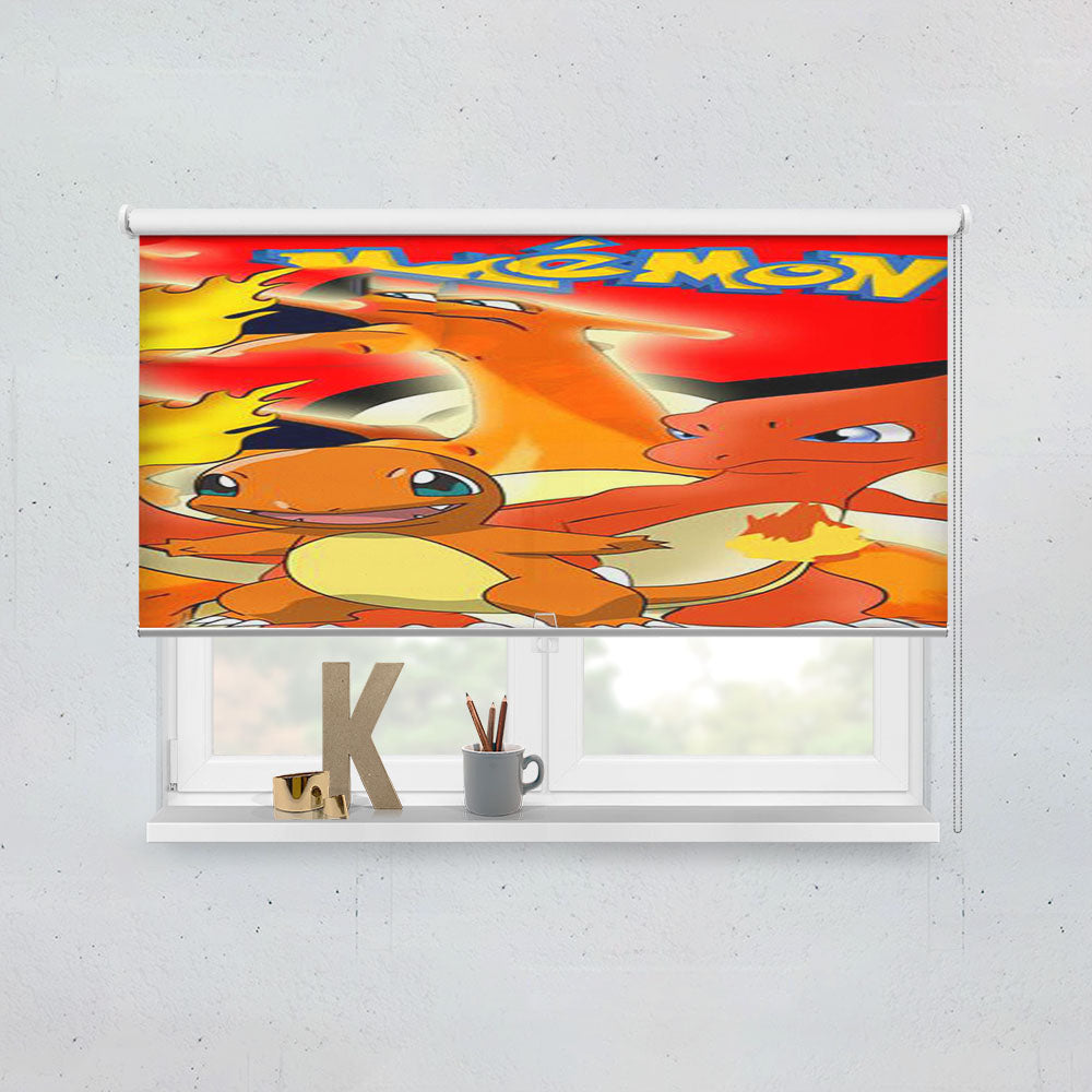 Charizard Pokemon Window Roller Blinds Shades
