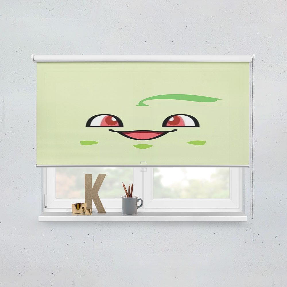 Chikorita Pokemon Window Roller Blinds Shades