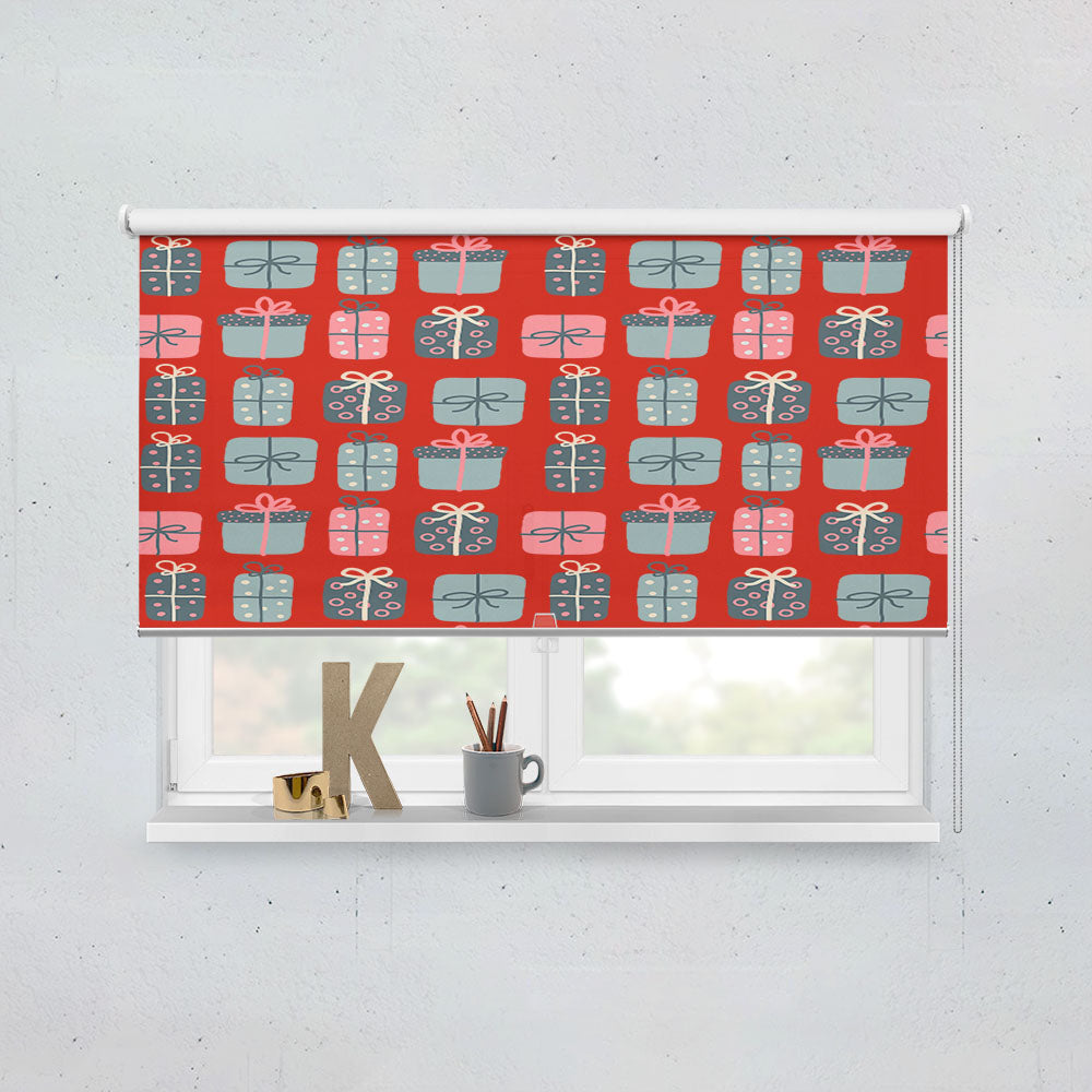 Christmas Patterns Set 02 Window Roller Blinds Shades