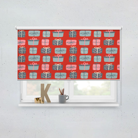 Christmas Patterns Set 02 Window Roller Blinds Shades