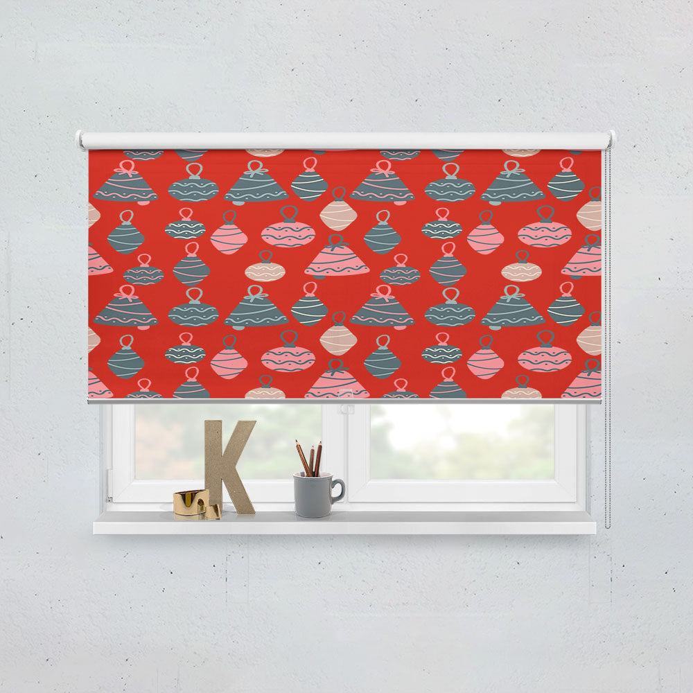 Christmas Patterns Set 06 Window Roller Blinds Shades