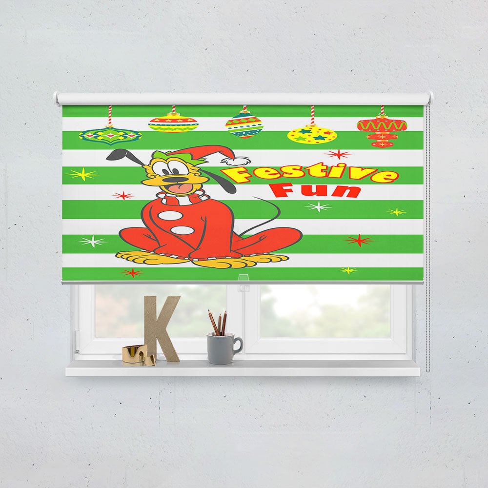 Christmas Pjs Pluto Window Roller Blinds Shades