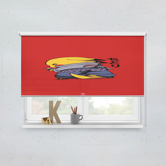 Chudori Pikachu Sasuke Chidori Window Roller Blinds Shades