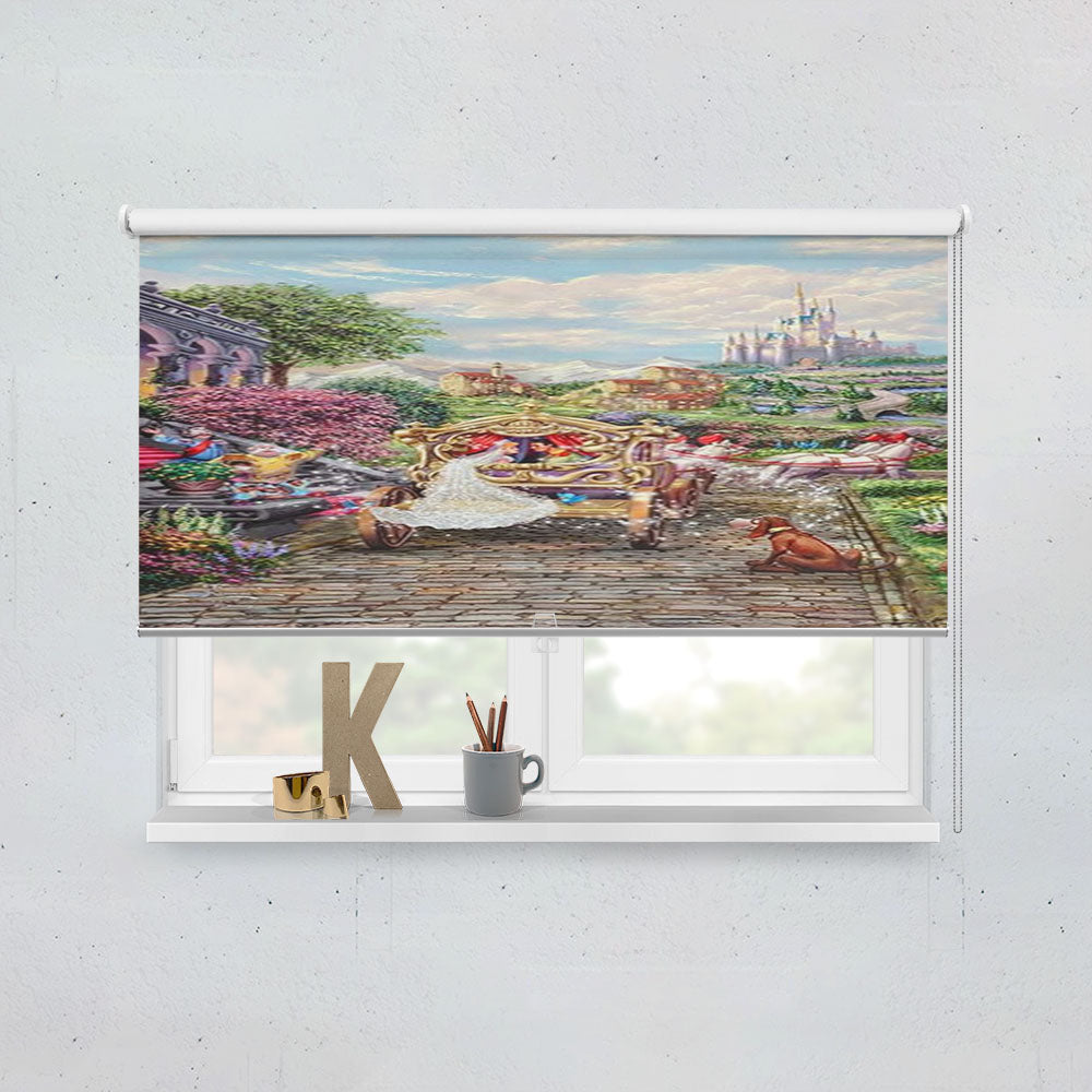 Cinderella Happily Ever After Window Roller Blinds Shades