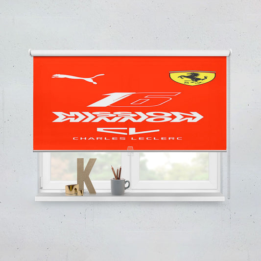 Cl16 Ferrari 019 Driver Mission Winno Window Roller Blinds Shades