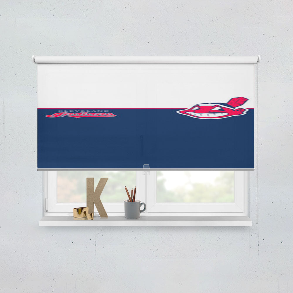 Cleveland Indians Baseball Window Roller Blinds Shades