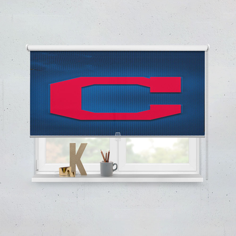 Cleveland Indians Logo 2 Window Roller Blinds Shades