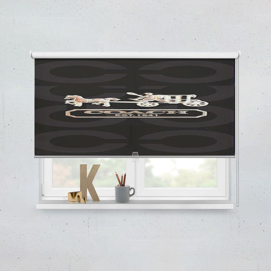 Coach Bag Logo Window Roller Blinds Shades