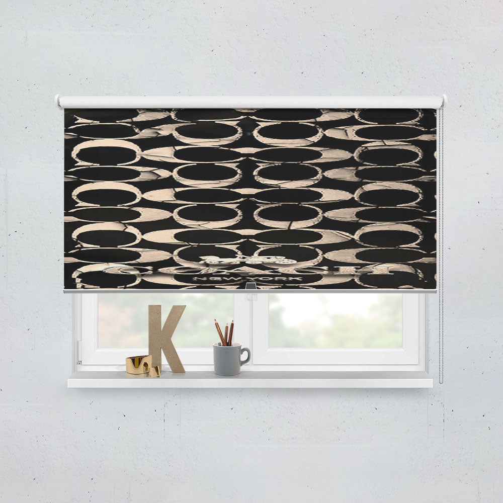 Coach Black New 889 Window Roller Blinds Shades