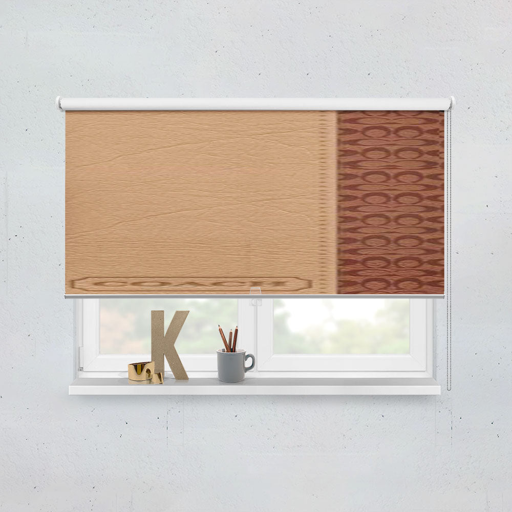Coach Brown Window Roller Blinds Shades