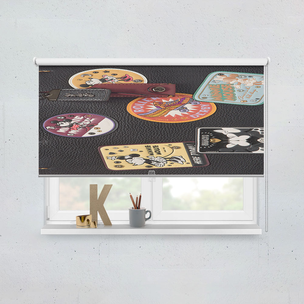 Coach Disney Patch Black Bag Window Roller Blinds Shades