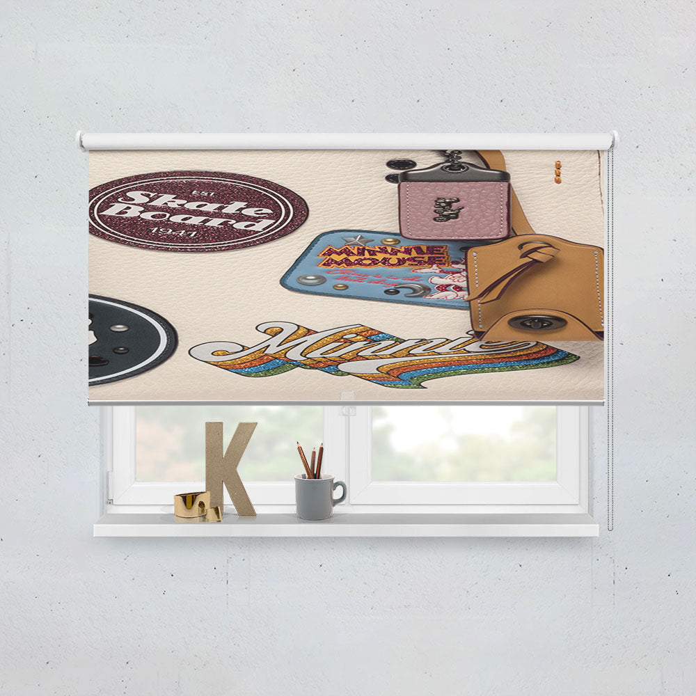 Coach Disney Patch Window Roller Blinds Shades
