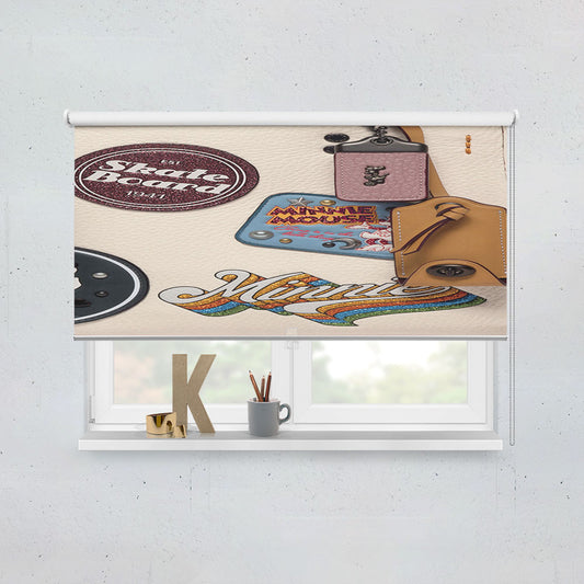Coach Disney Patch Window Roller Blinds Shades
