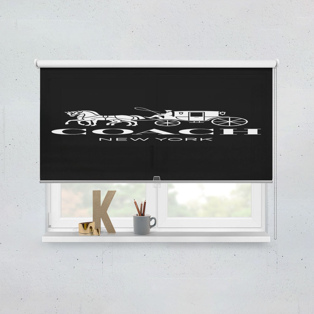 Coach Logo 2 Window Roller Blinds Shades