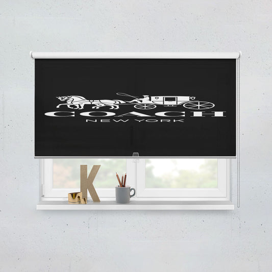 Coach Logo 2 Window Roller Blinds Shades