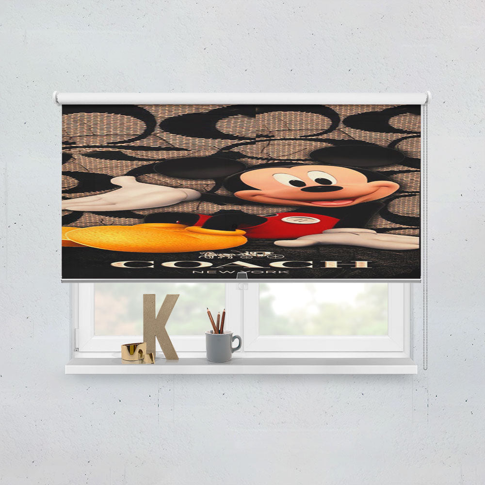 Coach Mickey Mouse Window Roller Blinds Shades
