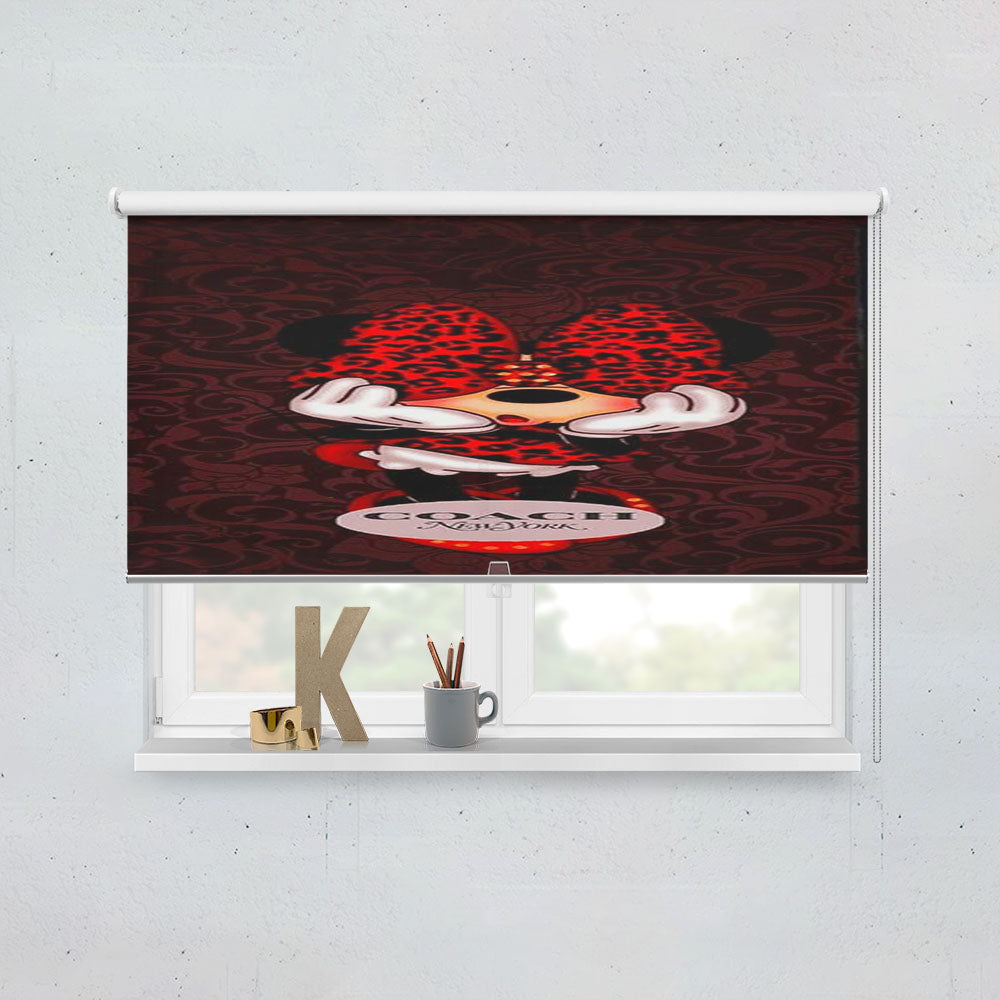 Coach Minnie Mouse New York Window Roller Blinds Shades