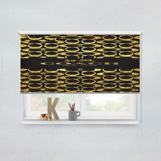Coach New York Golden Window Roller Blinds Shades