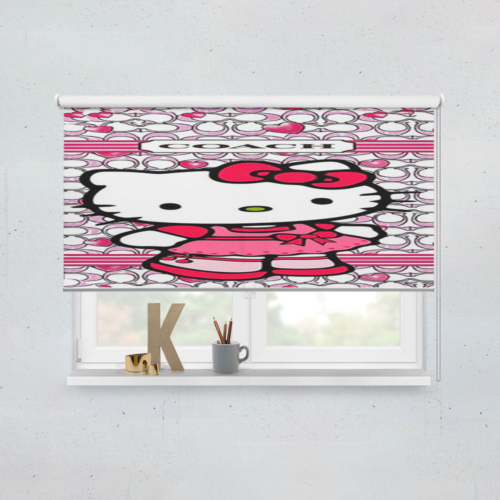 Coach New York Hello Kitty 2 Window Roller Blinds Shades
