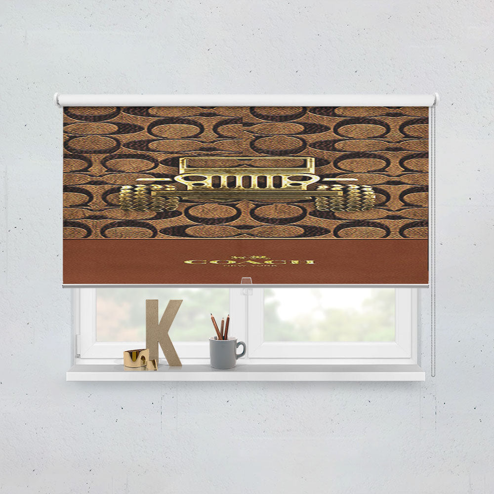Coach New York Jeep Window Roller Blinds Shades