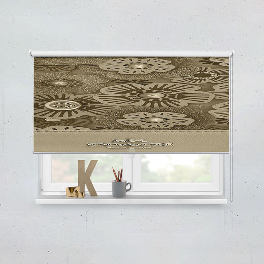Coach New York Tea Rose Window Roller Blinds Shades