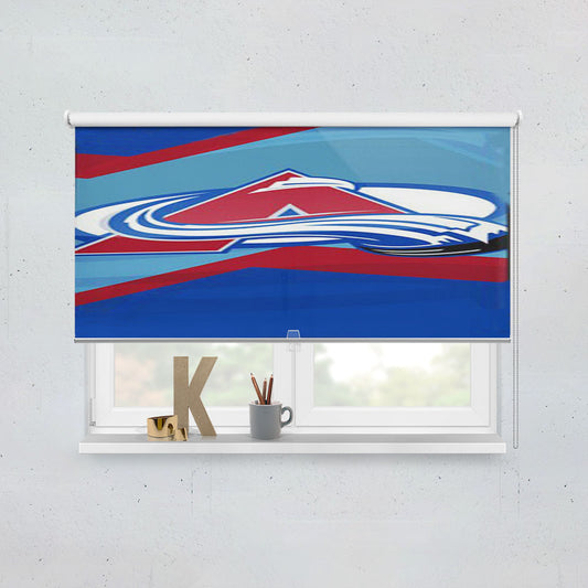 Colorado Avalanche Sport Window Roller Blinds Shades