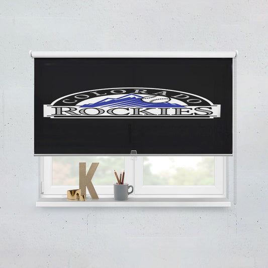 Colorado Rockies 4 Window Roller Blinds Shades