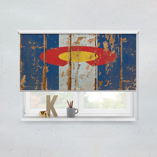 Colorado State Flag Window Roller Blinds Shades