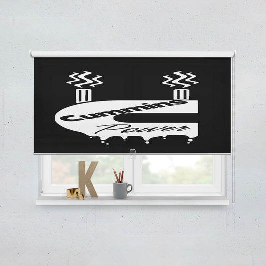 Cummins Power Truck Window Roller Blinds Shades