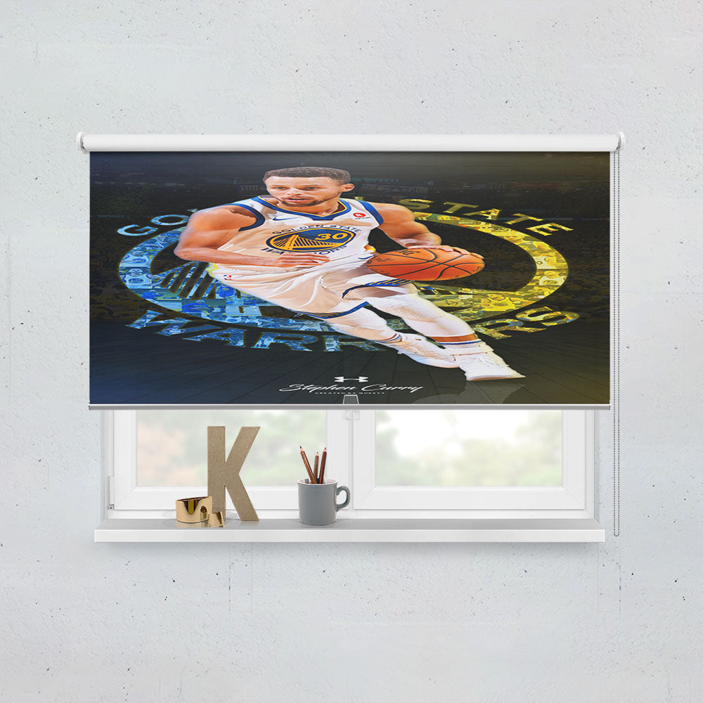 Curry Golden States Warrior 30 Window Roller Blinds Shades