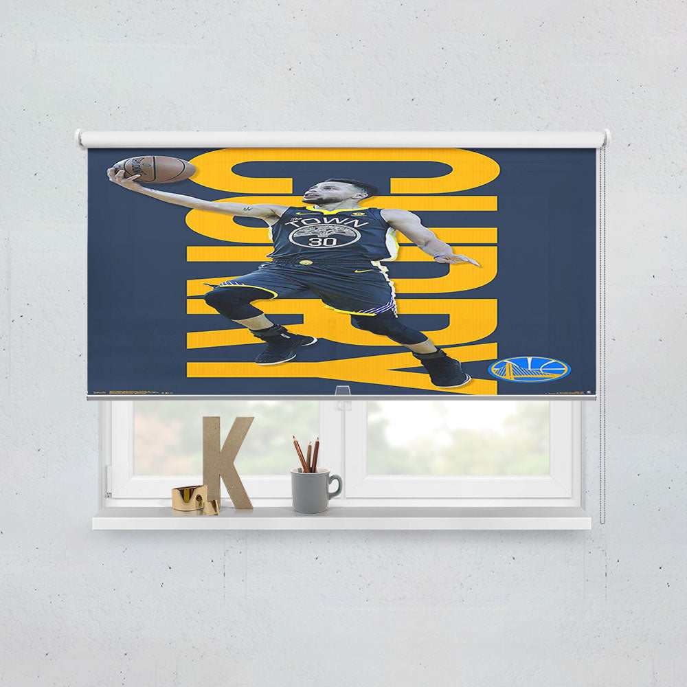 Curry Stephen 30 Golden State Warriors Window Roller Blinds Shades