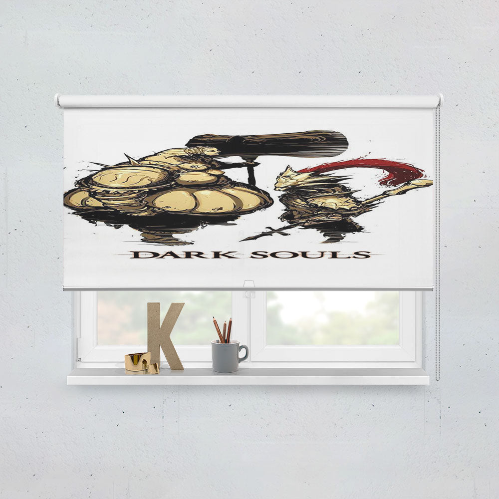 Cute Chibi Art Dark Souls Window Roller Blinds Shades