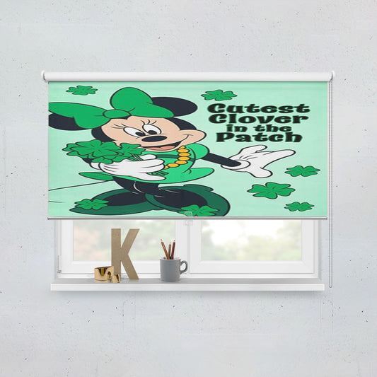 Cutest Clover Minnie Mouse Window Roller Blinds Shades